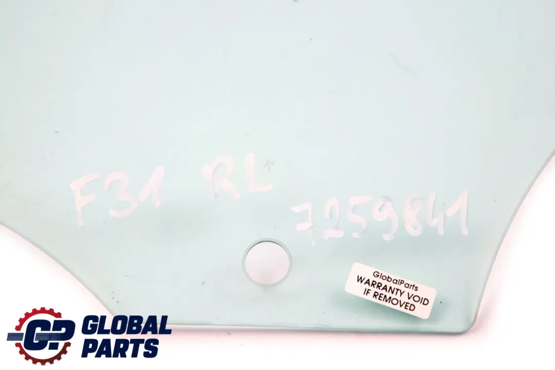 Door Window Glass Rear Left N/S to BMW F31 with Part number 7259841 BMW F31 Door Window Glass Rear Left N/S - SKU 7259841 - Part number 7259841
