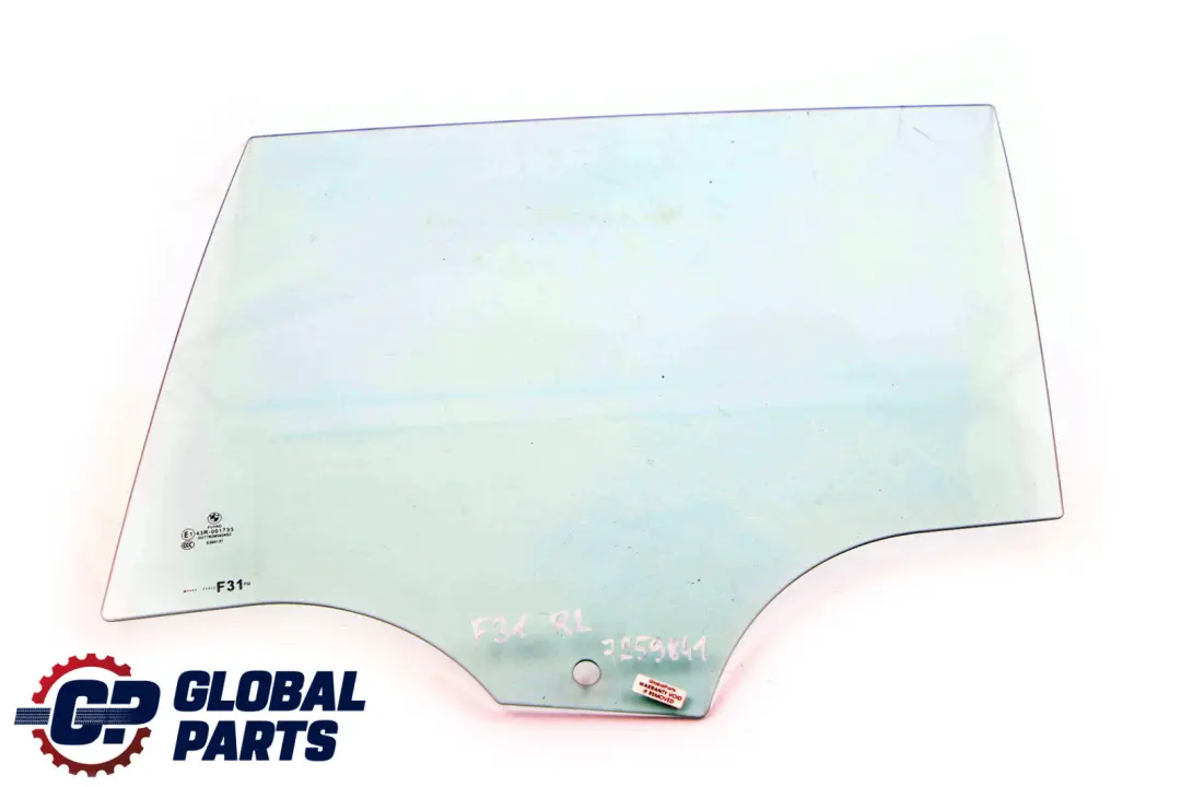 Door Window Glass Rear Left N/S to BMW F31 with Part number 7259841 BMW F31 Door Window Glass Rear Left N/S - SKU 7259841 - Part number 7259841