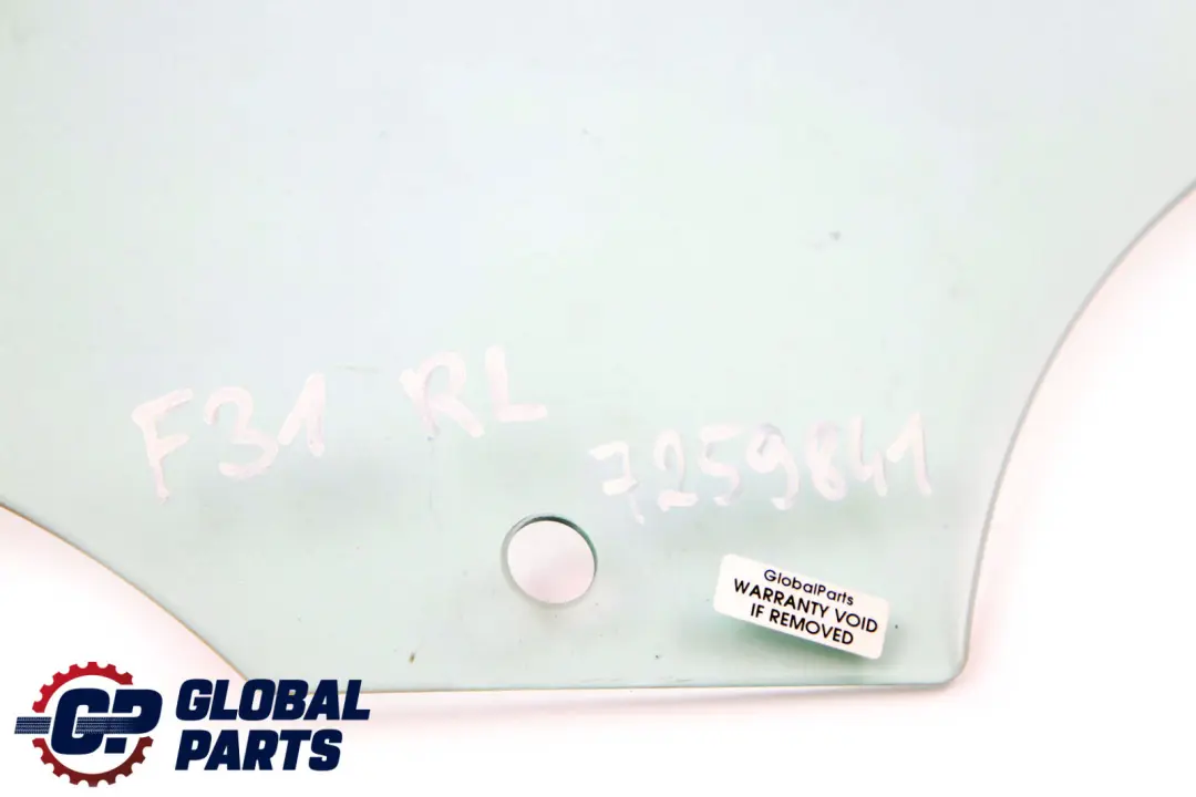 BMW F31 Szyba Boczna Drzwi Lewy Tył Lewa Tylna AS2 - SKU 7259841 - Numer Części 7259841