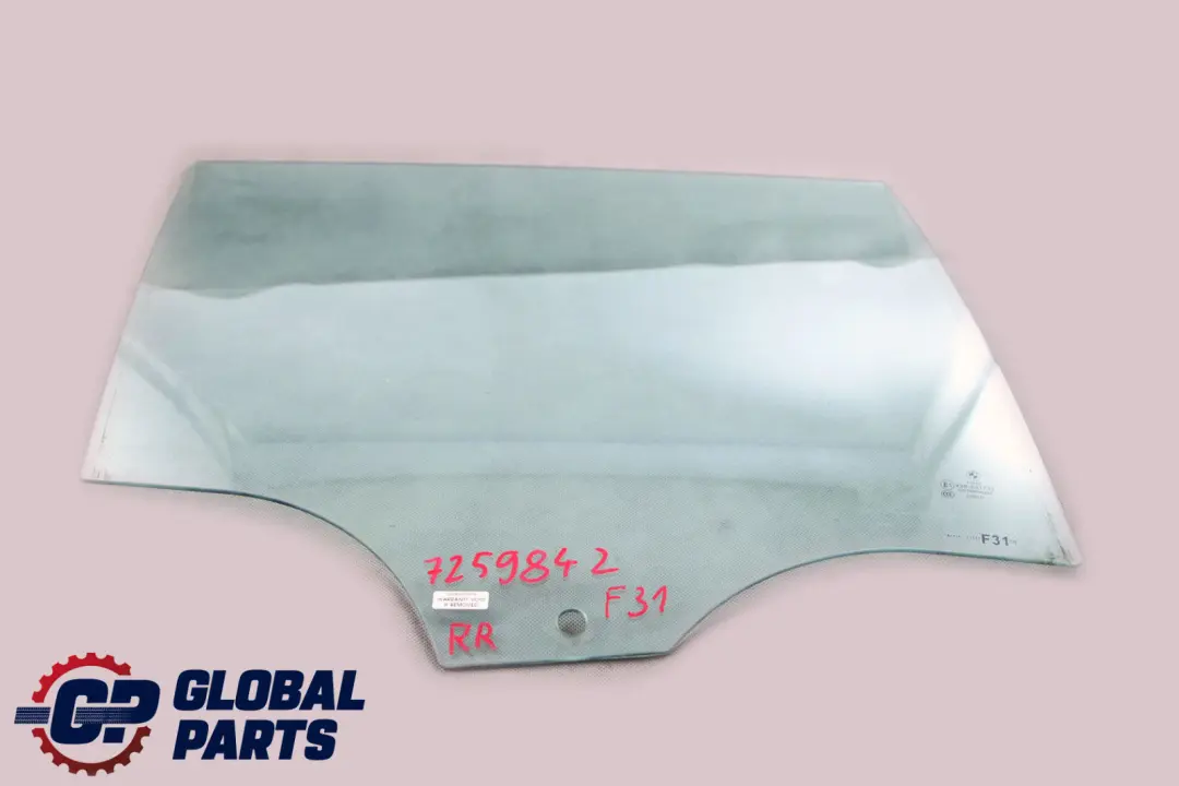 Türscheibe Hinten Rechts für BMW 3 er F31 mit Teilenummer 7259842 BMW 3 er F31 Türscheibe Hinten Rechts - SKU 7259842 - Teilenummer 7259842