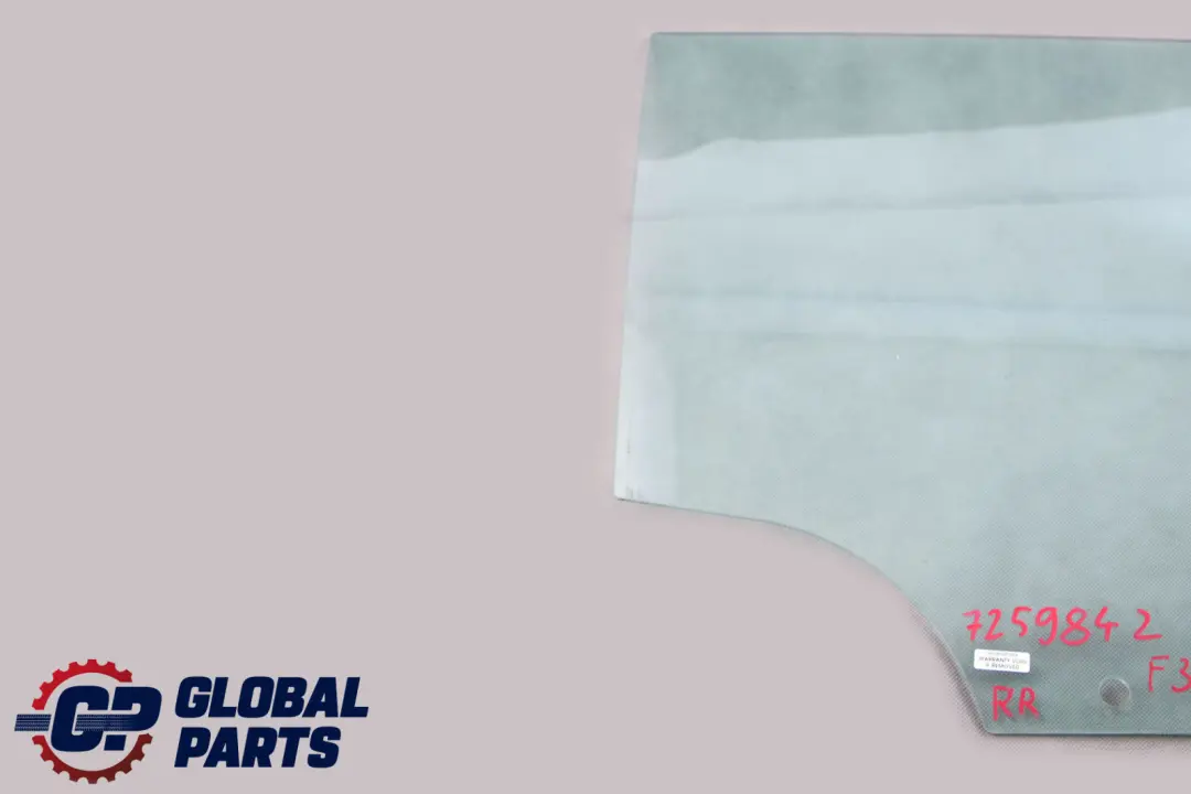 BMW 3 Series F31 Window Door Glass Rear Right O/S - SKU 7259842 - Part number 7259842