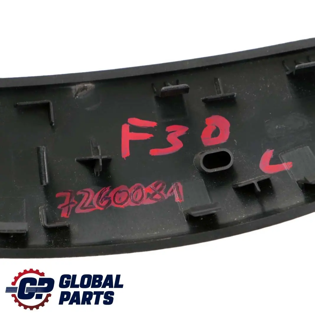 Door Pull Cover BMW F30 F31 F32 Interior Trim Left N/S Langsschliff  - SKU 7260081 - Part number 7260081