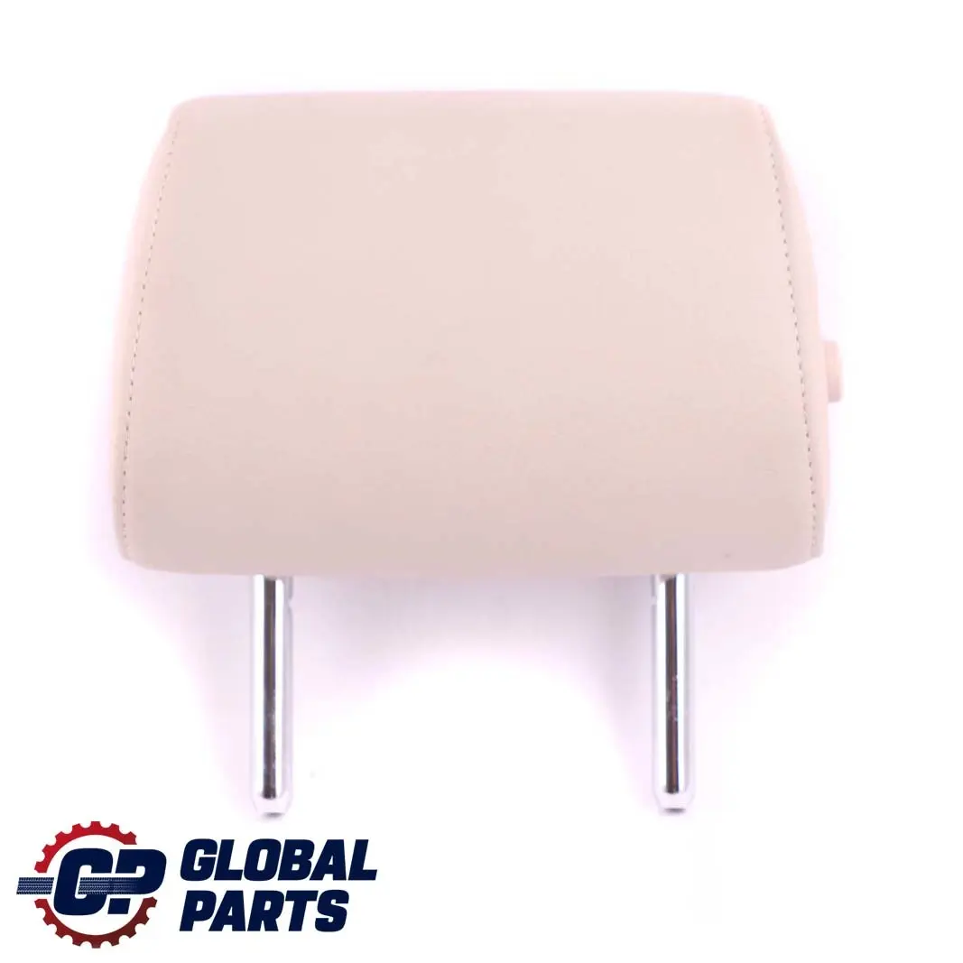 Asiento Trasero Centro Reposacabezas Cuero Dakota Oyster para BMW F10 F11 con número de pieza 7260338 BMW F10 F11 Asiento Trasero Centro Reposacabezas Cuero Dakota Oyster - SKU 7260338 - Número de pieza 7260338