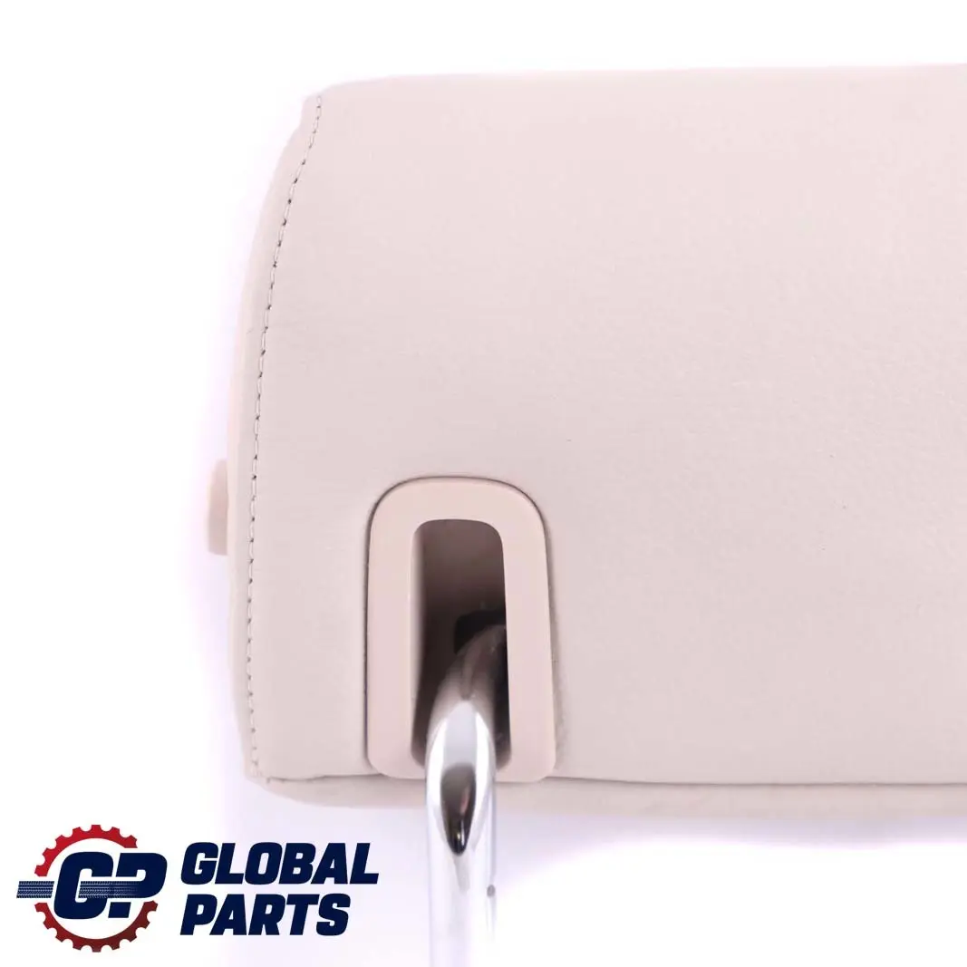 Asiento Trasero Centro Reposacabezas Cuero Dakota Oyster para BMW F10 F11 con número de pieza 7260338 BMW F10 F11 Asiento Trasero Centro Reposacabezas Cuero Dakota Oyster - SKU 7260338 - Número de pieza 7260338