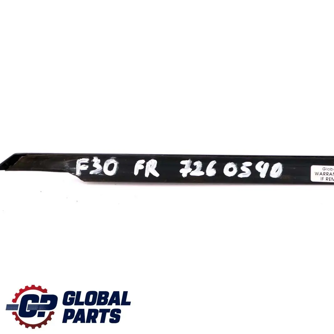 BMW F30 F31 LCI Listwa Zgarniająca Drzwi Przednia Prawy Przód - SKU 7260540 - Numer Części 7260540