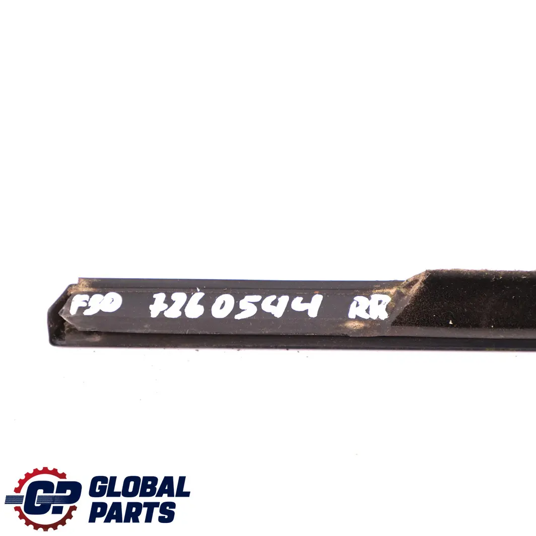 BMW 3 F30 F80 M3 High Gloss Channel Sealing Outside Door Rear Right O/S - SKU 7260544 - Part number 7260544