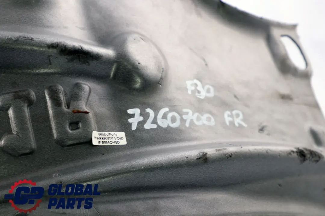 BMW F30 F31 Front Right O/S Cover Wheel Arch Rear Section - SKU 7260700 - Part number 7241846
