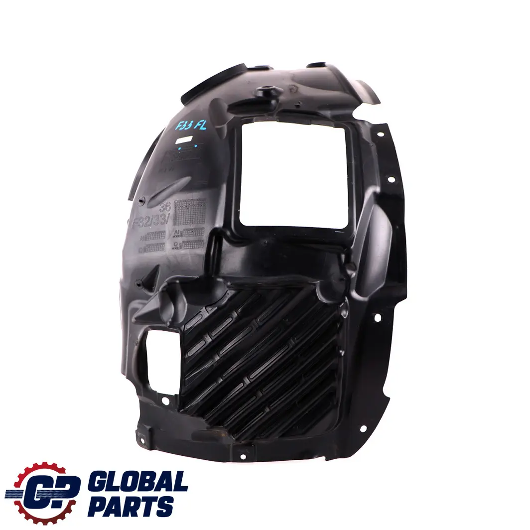 Front Left N/S Wheel Arch Front Section Housing Cover Panel to BMW F32 F33 with Part number 7260729 BMW F32 F33 Front Left N/S Wheel Arch Front Section Housing Cover Panel - SKU 7260729 - Part number 7260729