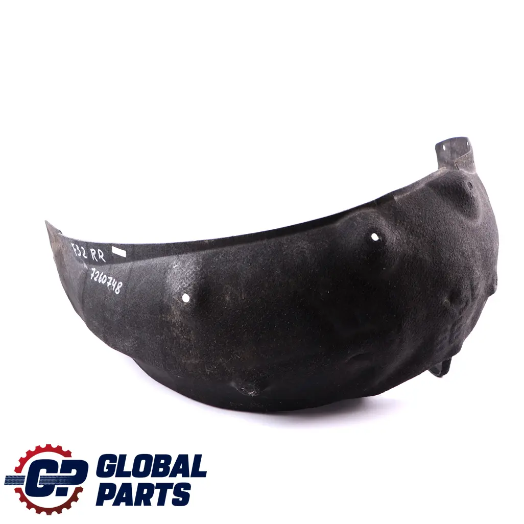 BMW Serie 4 F32 F33 Copertura arco ruota posteriore destro Paraspruzzi - SKU 7260748 - Numero di parte 7260748