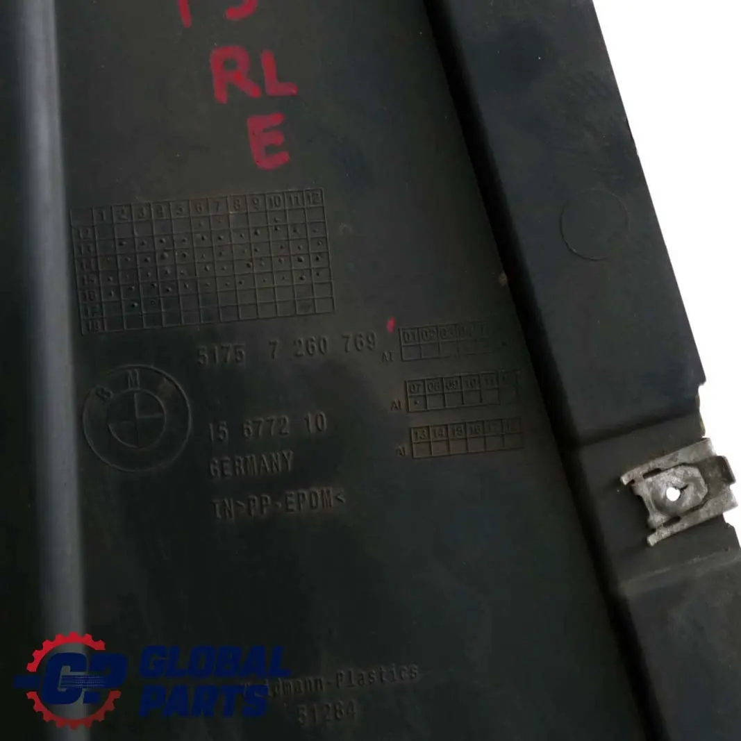 BMW F32 F33 F82 M4 Osłona Podwozia Lewy Tył - SKU 7260769 - Numer Części 7260769