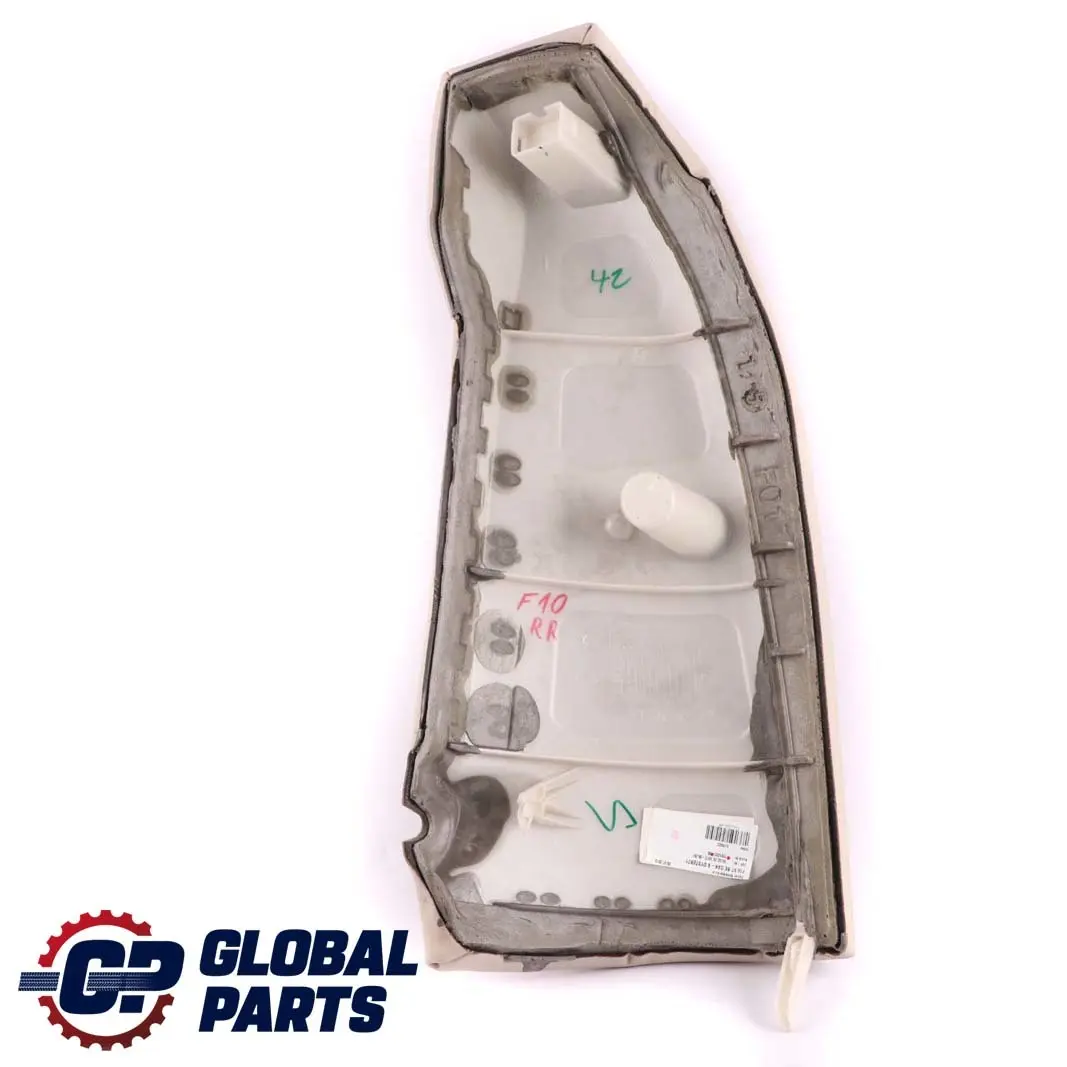 BMW F10 Rear Seat Right O/S Side Finisher Cover Leather Dakota Oyster - SKU 7261222 - Part number 7261222
