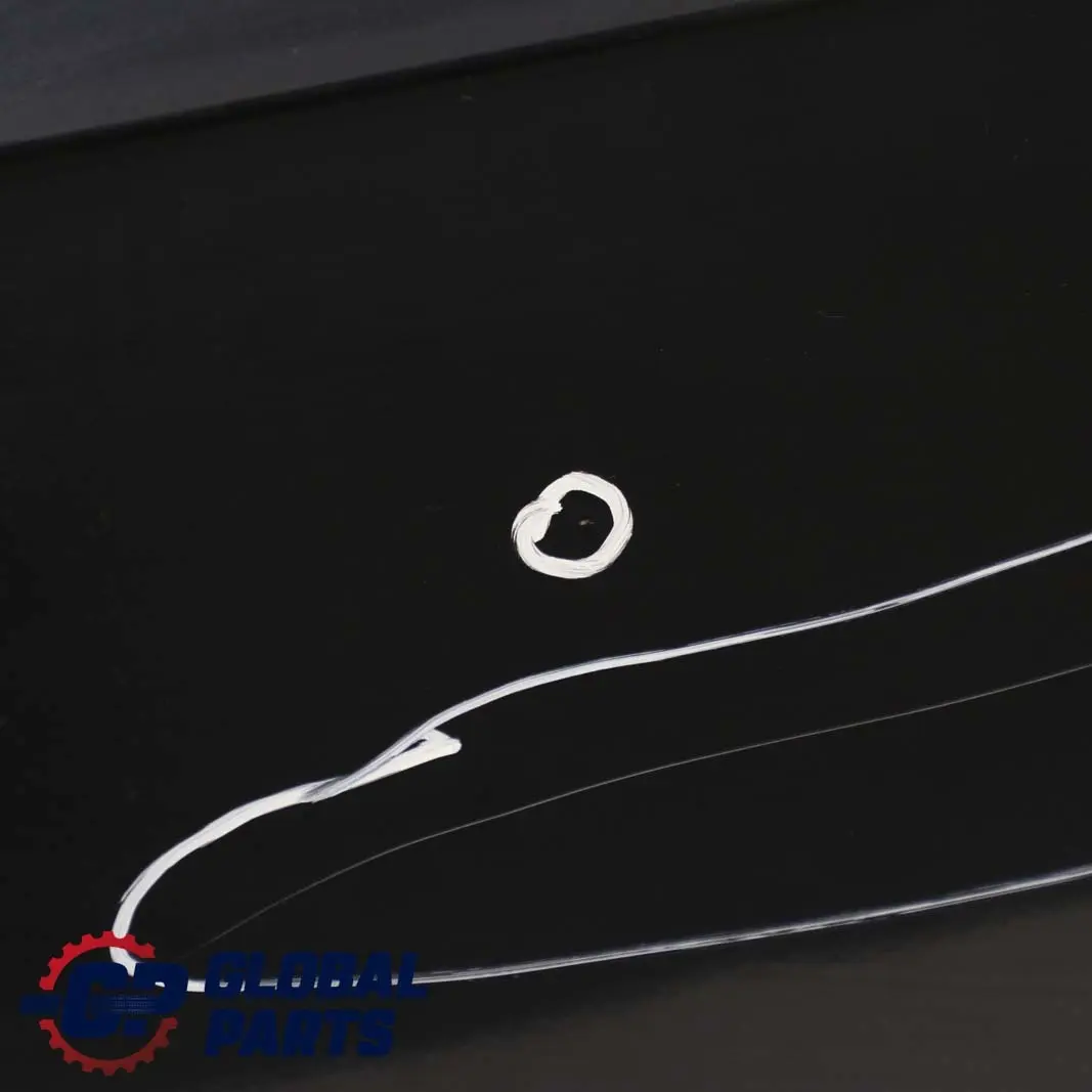 BMW X5 Series E70 Door Rear Left N/S Carbonschwarz Carbon Black - 416 - SKU 7261481-CAR - Part number 7261481