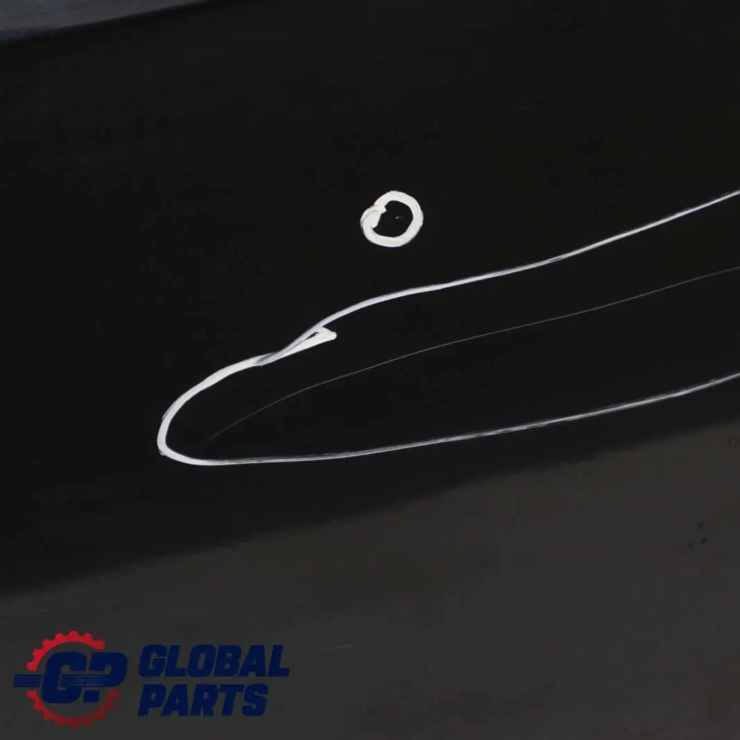 BMW X5 Series E70 Door Rear Left N/S Carbonschwarz Carbon Black - 416 - SKU 7261481-CAR - Part number 7261481