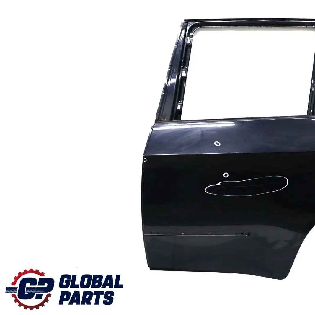 BMW X5 E70 Porte Arriere Gauche Noir de Carbone Charbon Noir Metallise - 416 - SKU 7261481-CAR - Numéro de pièce 7261481