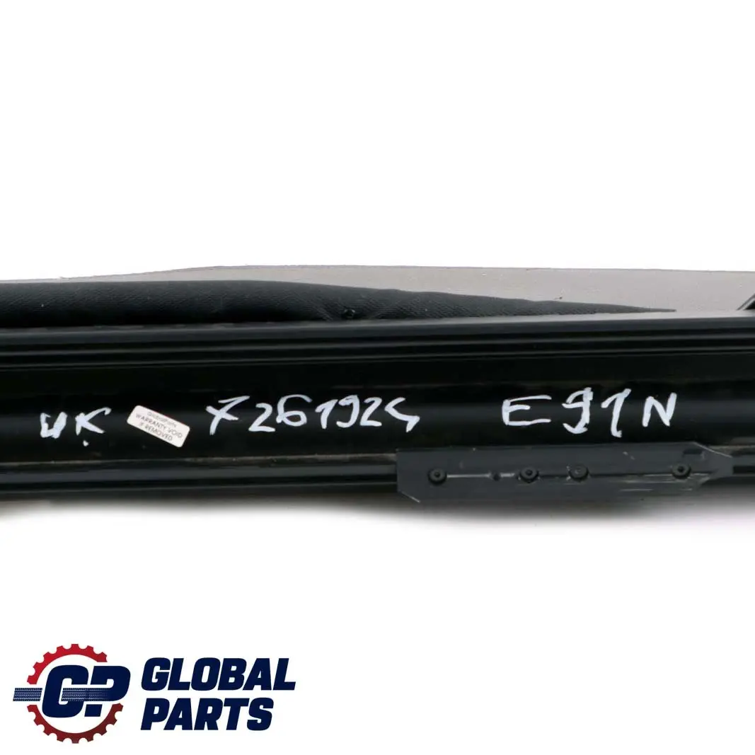 Tenda Rullo Vista Portabagagli Bagagliaio Grigio per BMW E91 LCI Touring con numero di parte 7261924 BMW E91 LCI Touring Tenda Rullo Vista Portabagagli Bagagliaio Grigio - SKU 7261924 - Numero di parte 7261924