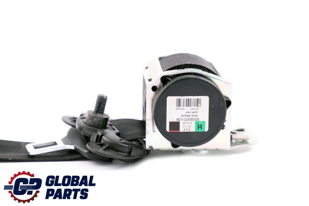 Mini Cooper One R56 Siege Securite Ceinture Superieure Avant Droit Noir - SKU 7261942 - Numéro de pièce 7261942