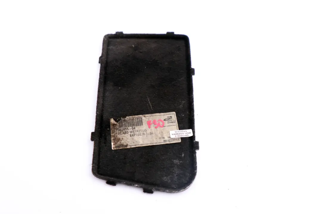 BMW F30 F80 M3 LCI Tapa compartimento maletero herramientas - SKU 7262955 - Número de pieza 7262955