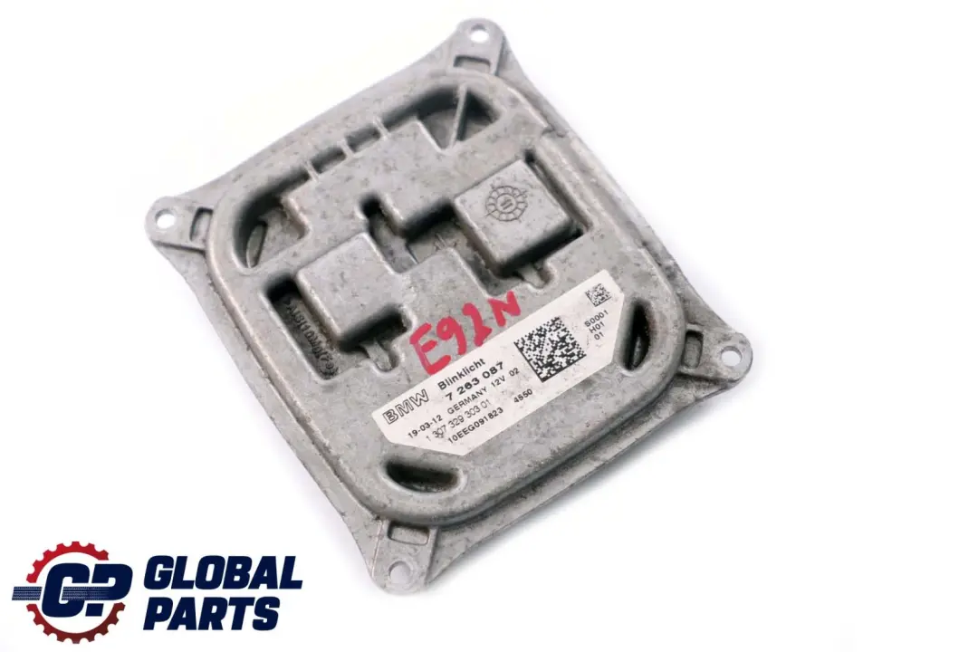BMW 3 Series E92 E93 LCI Control Unit Module Turn Indicator - SKU 7263087 - Part number 7263087