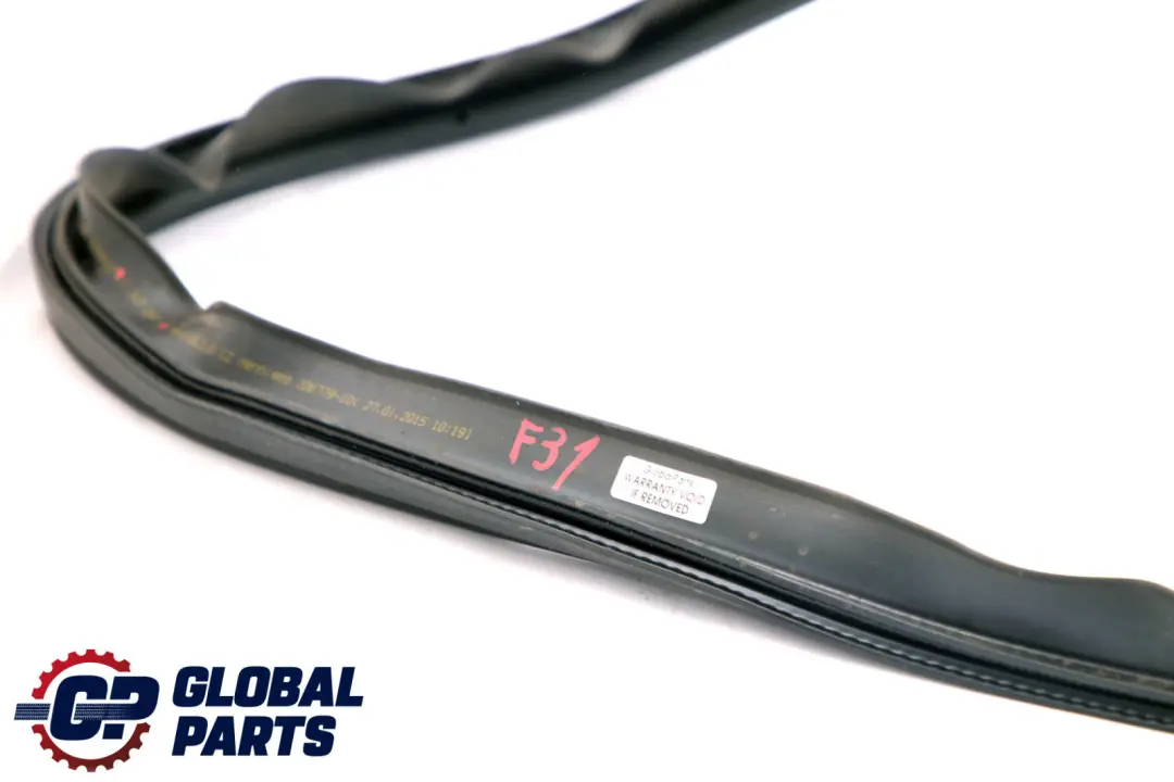 Maletero Tapa Portón Trasero Junta Goma Ventana para BMW F31 con número de pieza 7263097 BMW F31 Maletero Tapa Portón Trasero Junta Goma Ventana - SKU 7263097 - Número de pieza 7263097