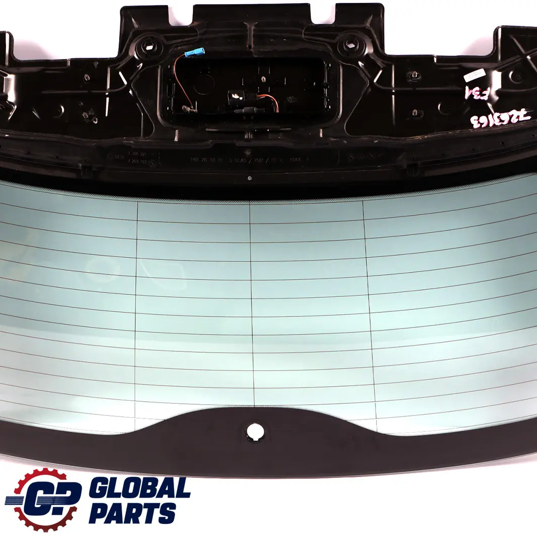 BMW 3er F31 Touring Kombi Heckklappen fenster Glas Grün AS2 - SKU 7263163 - Teilenummer 7263163