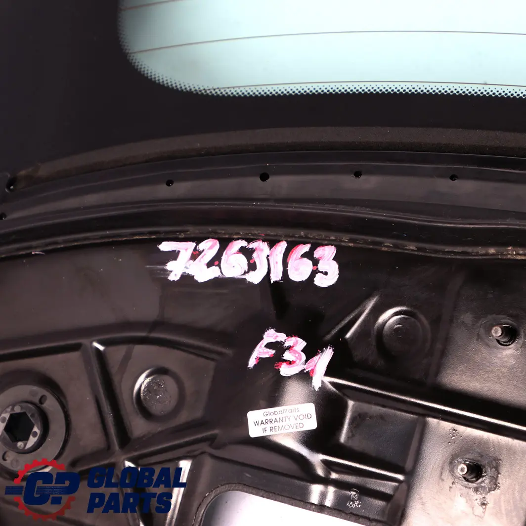 BMW Serie 3 F31 Touring Estate Vetro portellone posteriore Verde AS2 - SKU 7263163 - Numero di parte 7263163