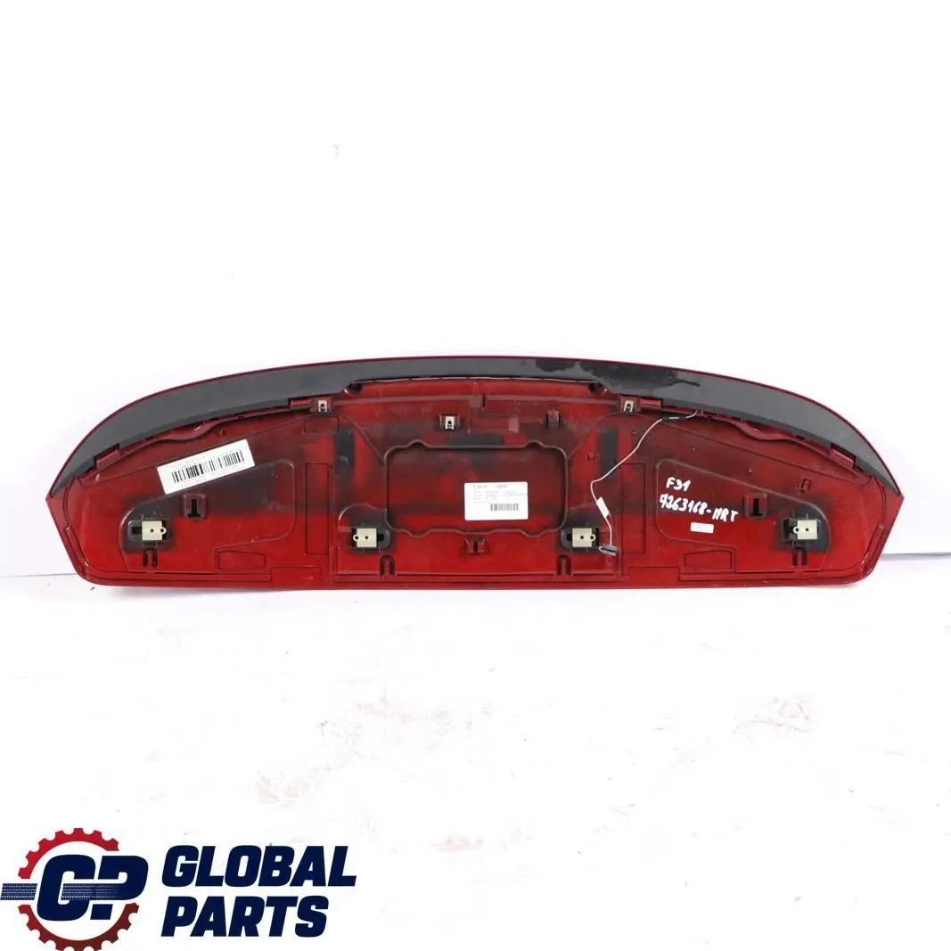BMW 3 Series F31 Boot Trunk Lid Tailgate Rear Spoiler Trim Melbourne Rot Red - SKU 7263168-MRT - Part number 7263168