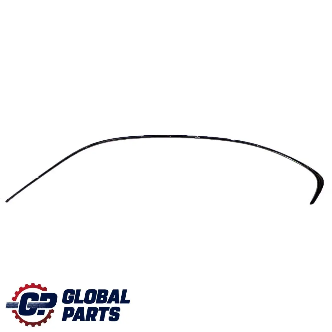 BMW F30 Roof Moulding Trim Strip Side Frame Right Black High Gloss Glanzschwarz - SKU 7263232 - Part number 7263232