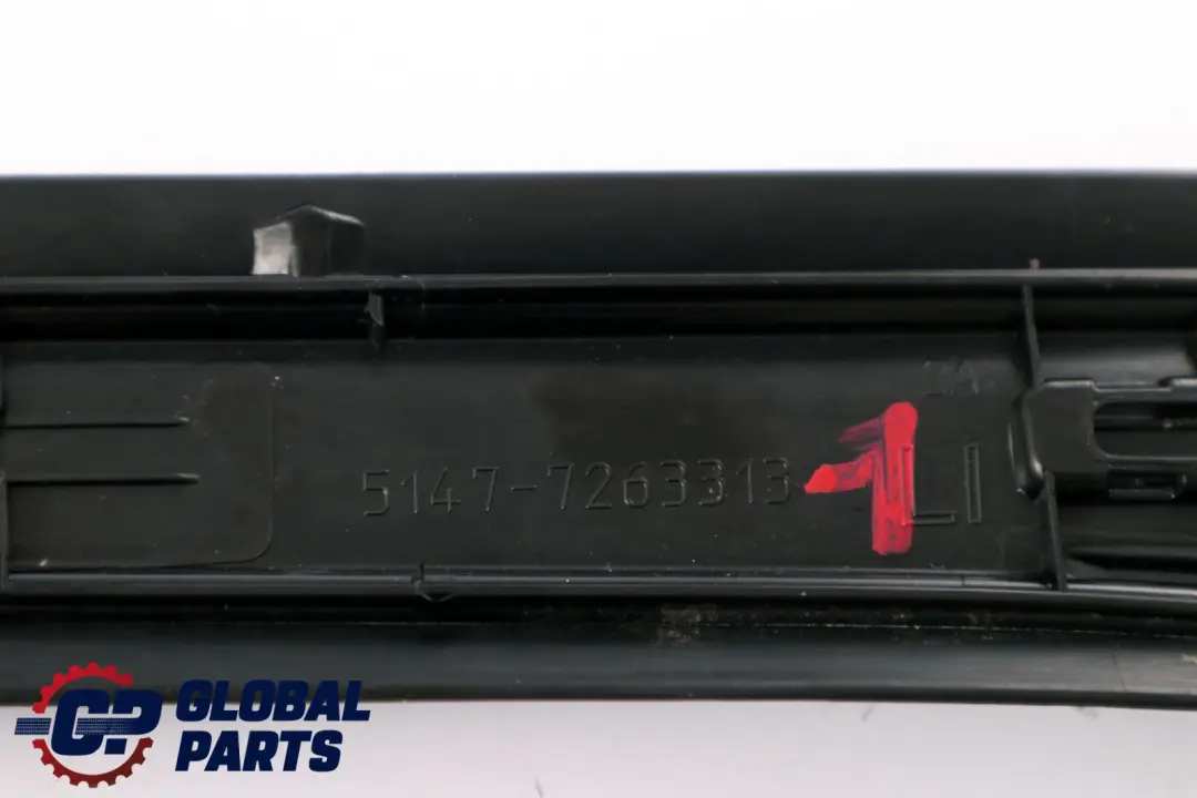 BMW 3 er F30 F31 Einstiegsleiste Zierleiste Blende Hinten Links N/S - SKU 7263313-1 - Teilenummer 7263313