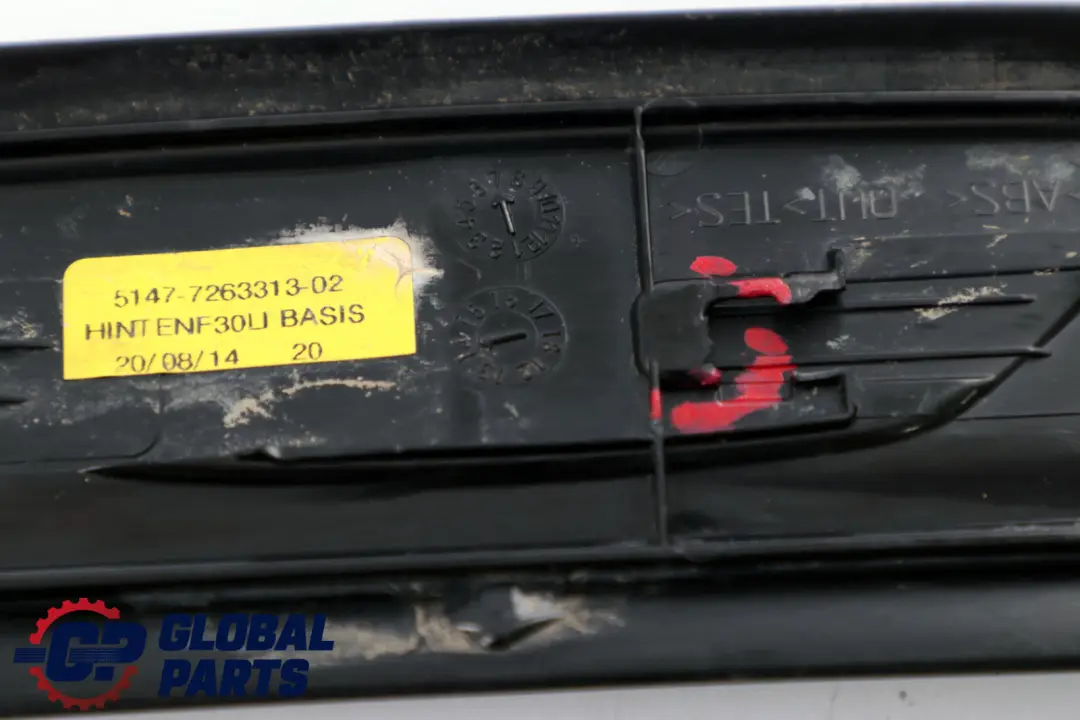 BMW F30 F31 Nakładka Listwa Progowa Lewy Tył - SKU 7263313-1 - Numer Części 7263313
