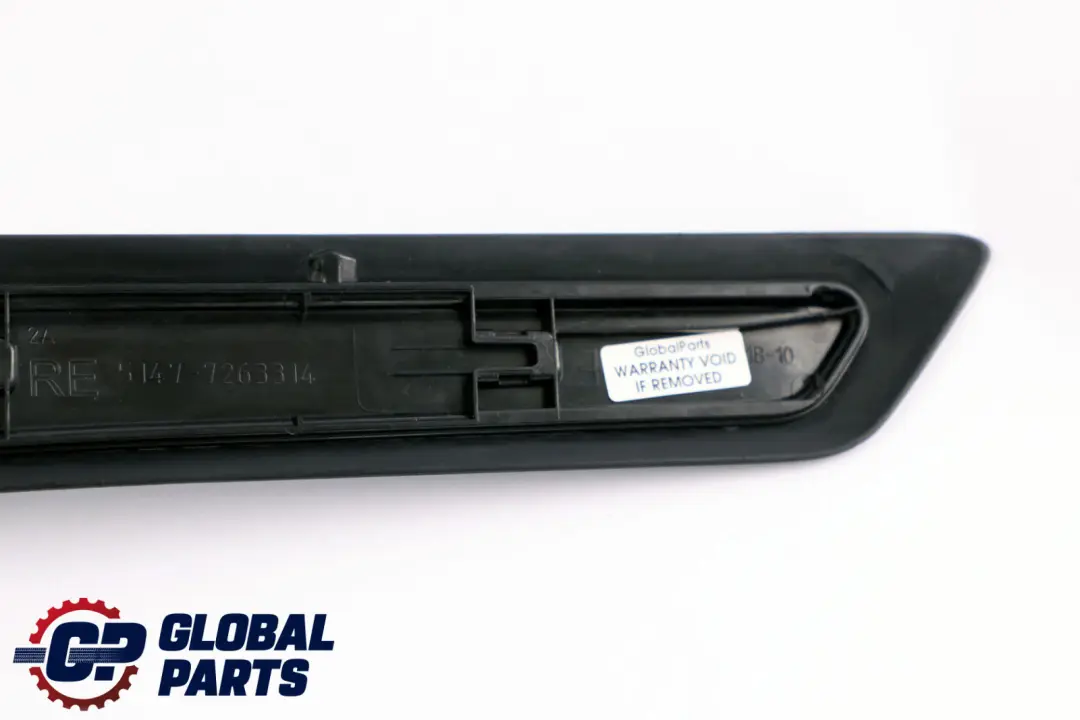 BMW F30 F31 Cache Bande Entrée Intérieur Droite - SKU 7263314 - Numéro de pièce 7263314