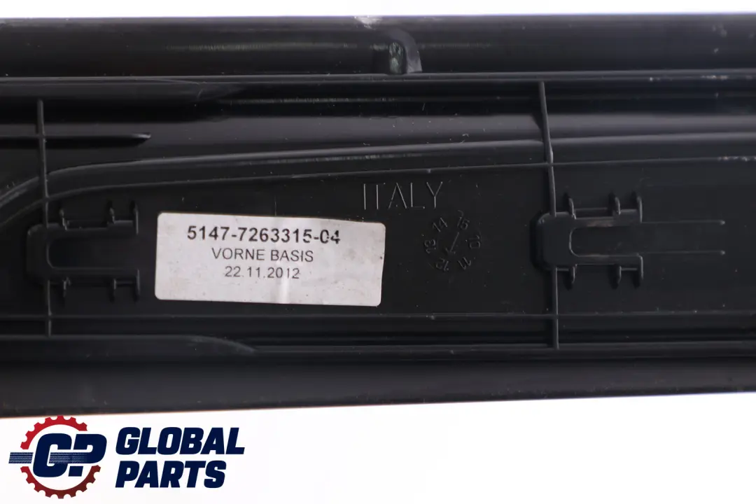  Davanzale Ingresso BMW F20 F30 Porta Anteriore Pannello copertura piastra Trim - SKU 7263315 - Numero di parte 7263315