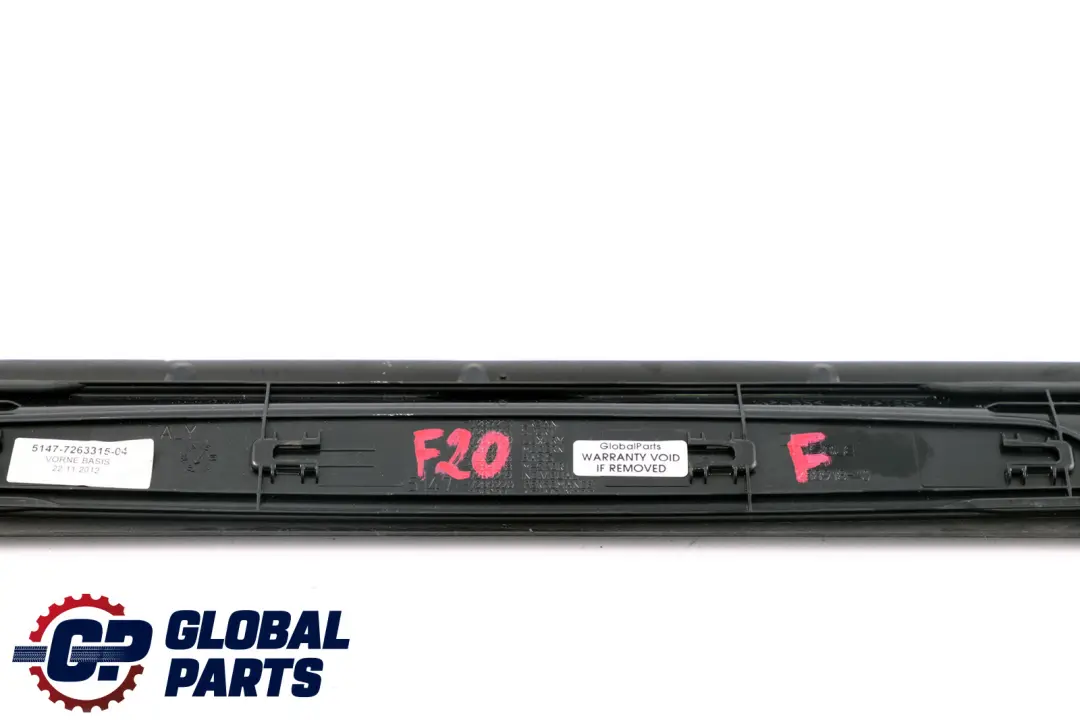  Einstiegs Leiste BMW F20 F30 Front Tür Verkleidung Tritt Brett Abdeckung - SKU 7263315 - Teilenummer 7263315