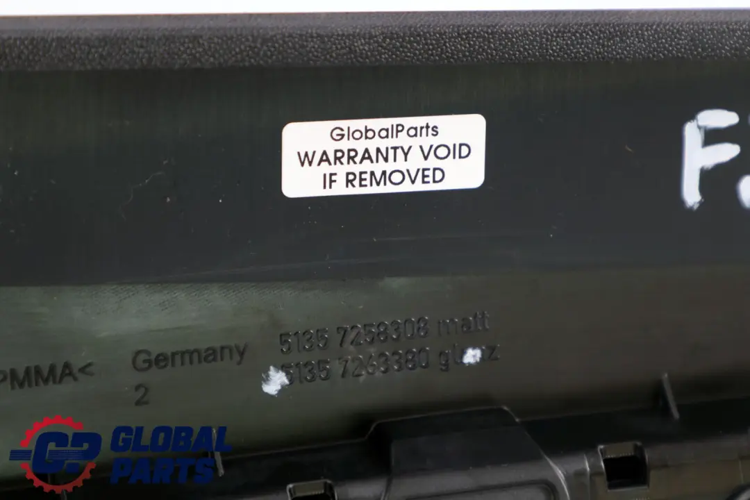 BMW F30 Finisher B-Pillar Trim Cover Outer Right Rear Door O/S - SKU 7263380 - Numéro de pièce 7340628