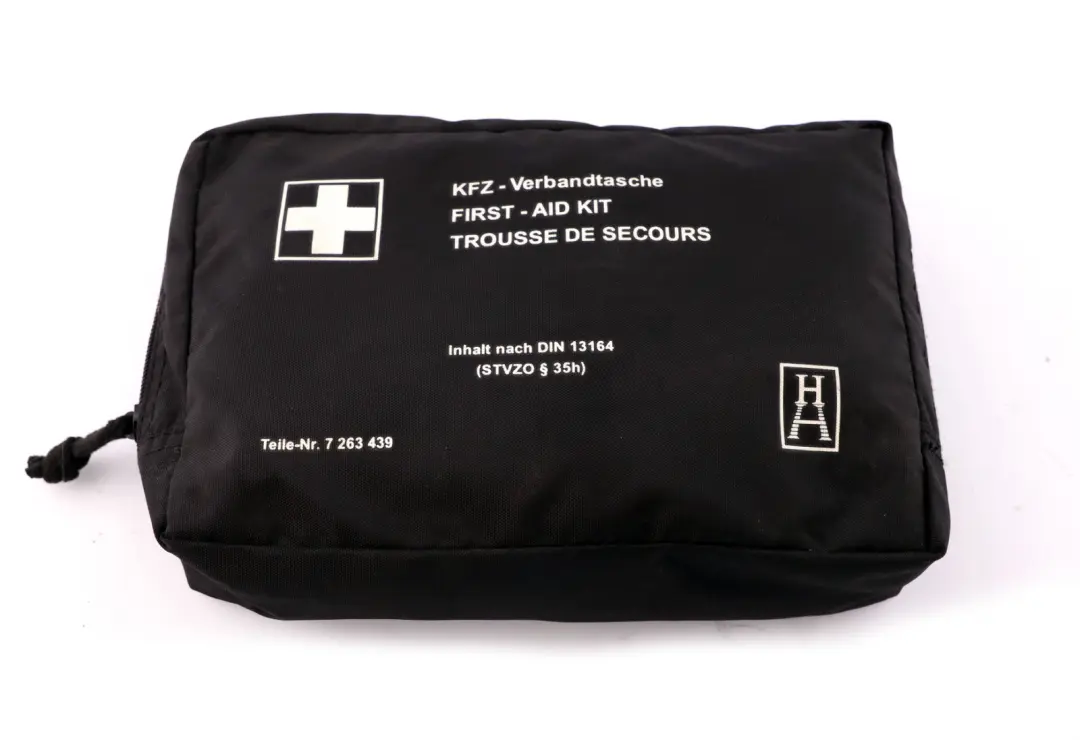 BMW Premiere Aide Kit Sac Noir 7110 - SKU 7263439 - Numéro de pièce 7263439