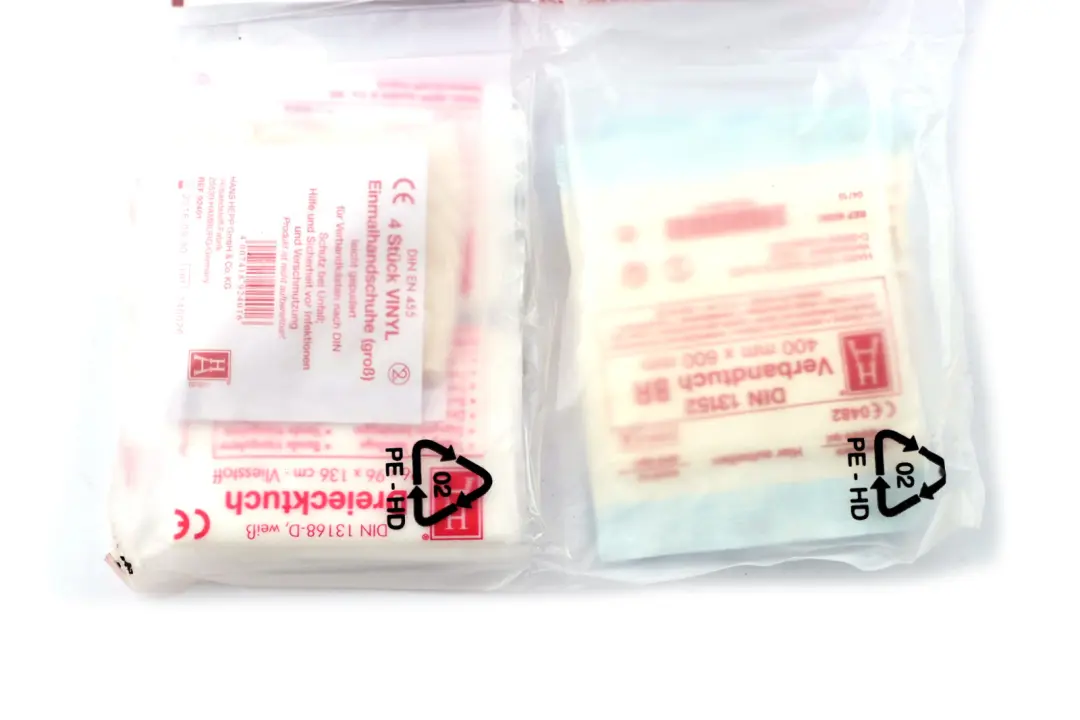 BMW Universal First Aid Emergency Medical Kit Pouch Black - SKU 7263439 - Part number 7263439