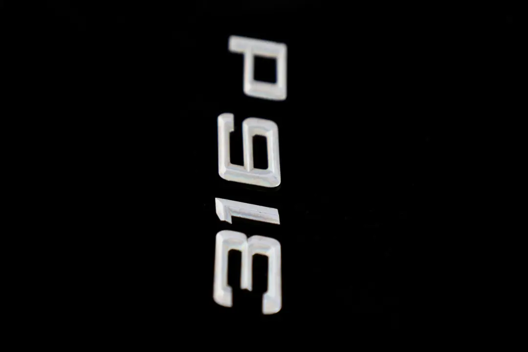 BMW 3 Series E90 LCI Rear Boot Trunk Lid Emblem Adhered Badge Lettering 316 d - SKU 7264020 - Part number 7264020