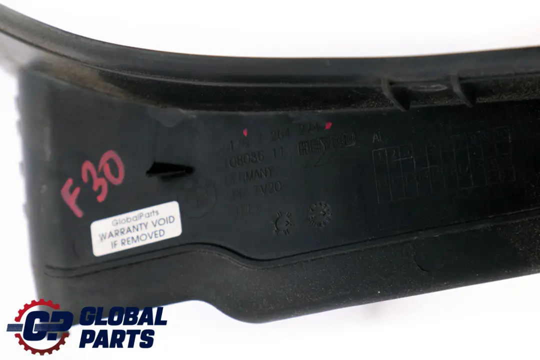 Uszczelka Osłona Błotnika Prawy Przód do BMW F30 o numerze 7264274 BMW F30 Uszczelka Osłona Błotnika Prawy Przód - SKU 7264274 - Numer Części 7264274