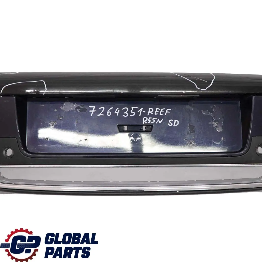 BMW Mini Clubman R55 LCI Cooper S PDC Rear Bumper Trim Panel Reef Blue - B30 - SKU 7264351-REEF - Part number 7264351