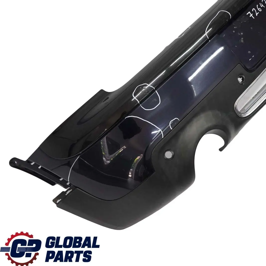 Pdc Paraurti Posteriore Reef Blu - B30 per Mini Clubman R55 LCI Cooper S con numero di parte 7264351 Mini Clubman R55 LCI Cooper S Pdc Paraurti Posteriore Reef Blu - B30 - SKU 7264351-REEF - Numero di parte 7264351