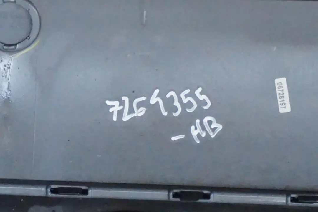 Bumper Trim Panel Horizon Blue to BMW Mini Cooper R56 R57 LCI R58 R59 1 Rear with Part number 7264355 BMW Mini Cooper R56 R57 LCI R58 R59 1 Rear Bumper Trim Panel Horizon Blue - SKU 7264355-HB - Part number 7264355