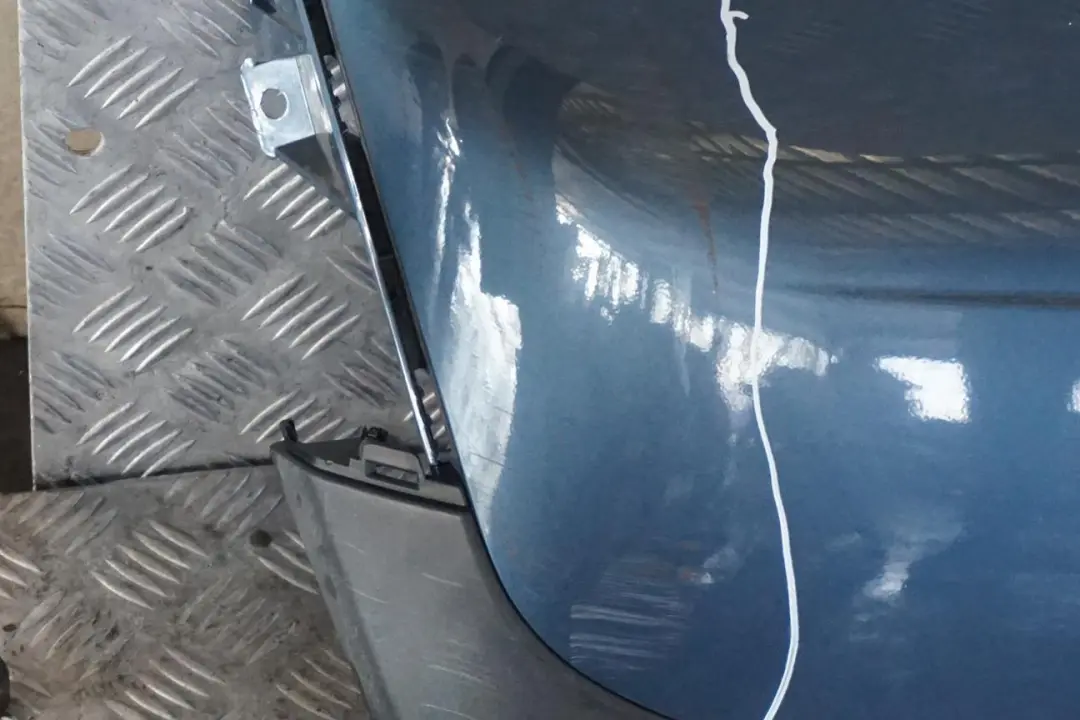 Bumper Trim Panel Horizon Blue to BMW Mini Cooper R56 R57 LCI R58 R59 1 Rear with Part number 7264355 BMW Mini Cooper R56 R57 LCI R58 R59 1 Rear Bumper Trim Panel Horizon Blue - SKU 7264355-HB - Part number 7264355