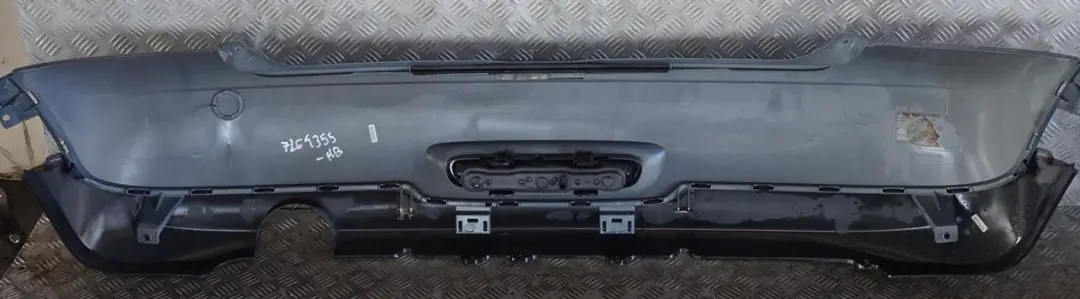 Bumper Trim Panel Horizon Blue to BMW Mini Cooper R56 R57 LCI R58 R59 1 Rear with Part number 7264355 BMW Mini Cooper R56 R57 LCI R58 R59 1 Rear Bumper Trim Panel Horizon Blue - SKU 7264355-HB - Part number 7264355