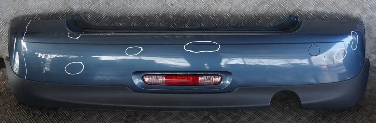 BMW Mini Cooper R56 R57 LCI R58 R59 1 Rear Bumper Trim Panel Horizon Blue