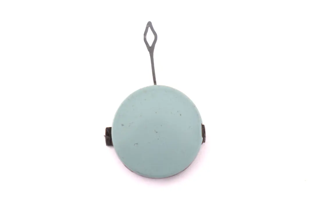 Mini R56 LCI Rear Bumper Towing Lug Eye Cover Cap Trim Right O/S Ice Blue - SKU 7264357-ICE - Part number 7264357