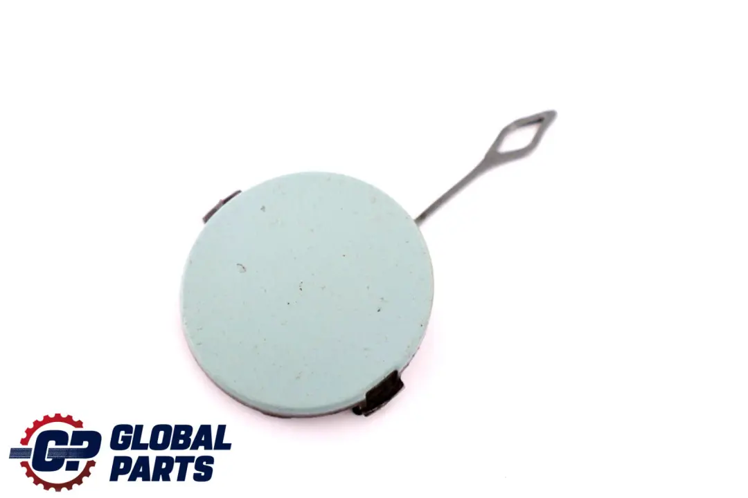 Mini R56 LCI Rear Bumper Towing Lug Eye Cover Cap Trim Right O/S Ice Blue - SKU 7264357-ICE - Part number 7264357