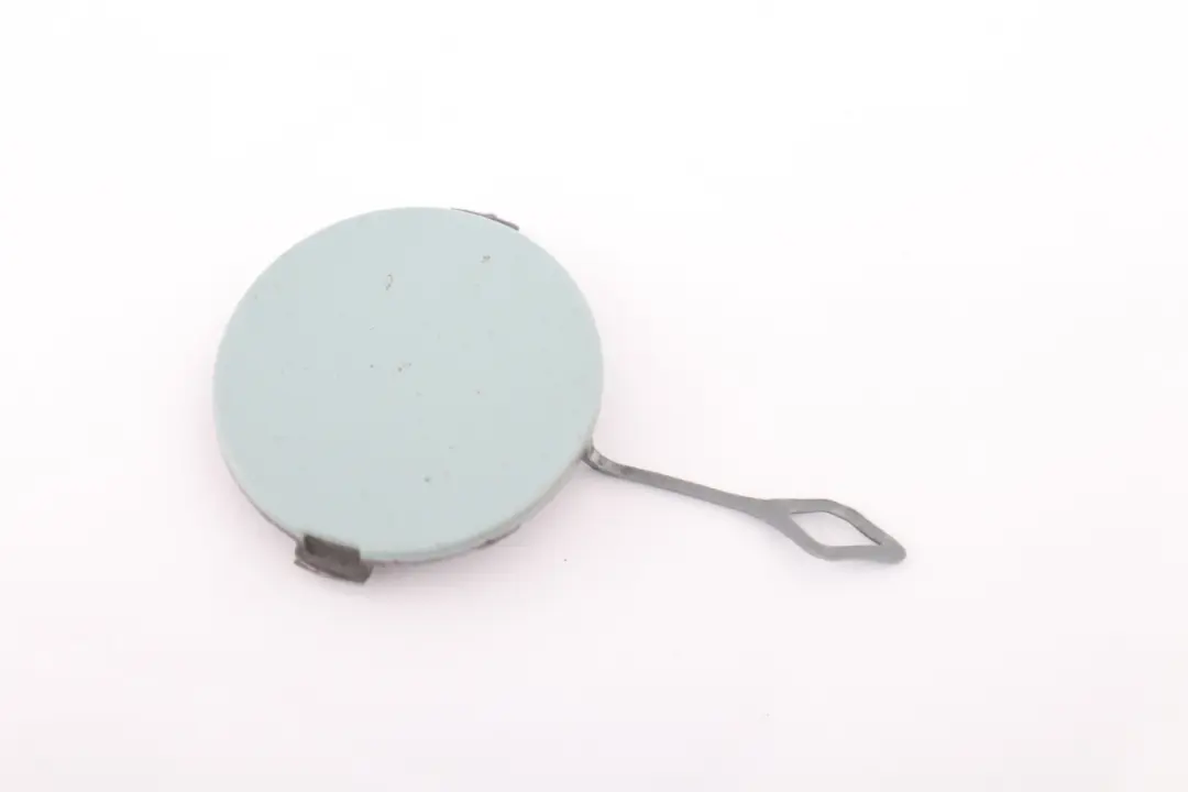 Parachoques trasero remolque tapa tapa Trim Derecho Ice Blue para Mini R56 LCI con número de pieza 7264357 Mini R56 LCI Parachoques trasero remolque tapa tapa Trim Derecho Ice Blue - SKU 7264357-ICE - Número de pieza 7264357