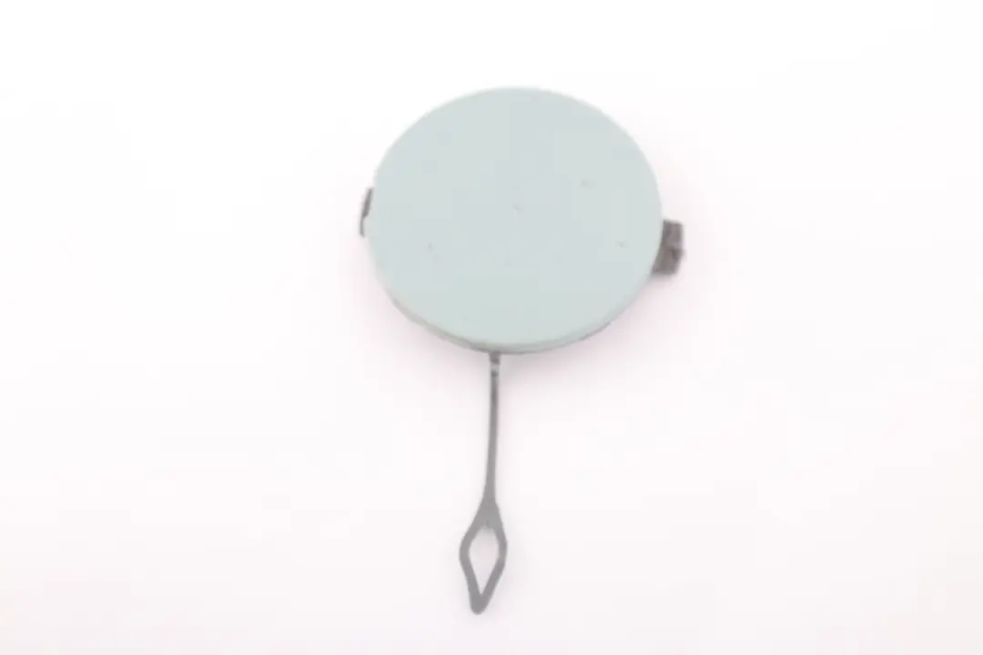 Parachoques trasero remolque tapa tapa Trim Derecho Ice Blue para Mini R56 LCI con número de pieza 7264357 Mini R56 LCI Parachoques trasero remolque tapa tapa Trim Derecho Ice Blue - SKU 7264357-ICE - Número de pieza 7264357