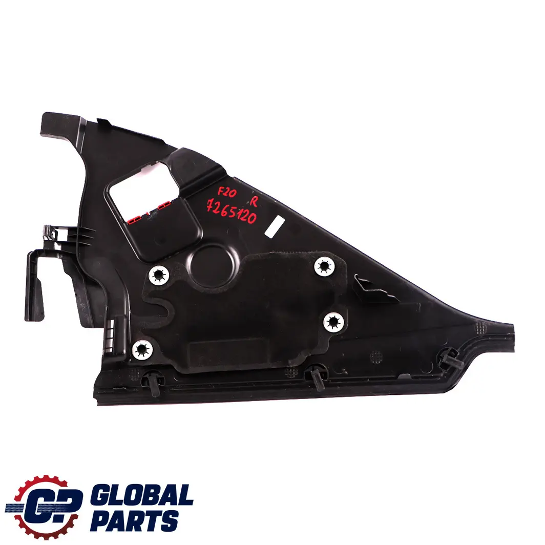 Panel Limpiaparabrisas Delantero Derecho Exterior para BMW F20 F21 F30 F31 con número de pieza 7265120 BMW F20 F21 F30 F31 Panel Limpiaparabrisas Delantero Derecho Exterior - SKU 7265120 - Número de pieza 7265120