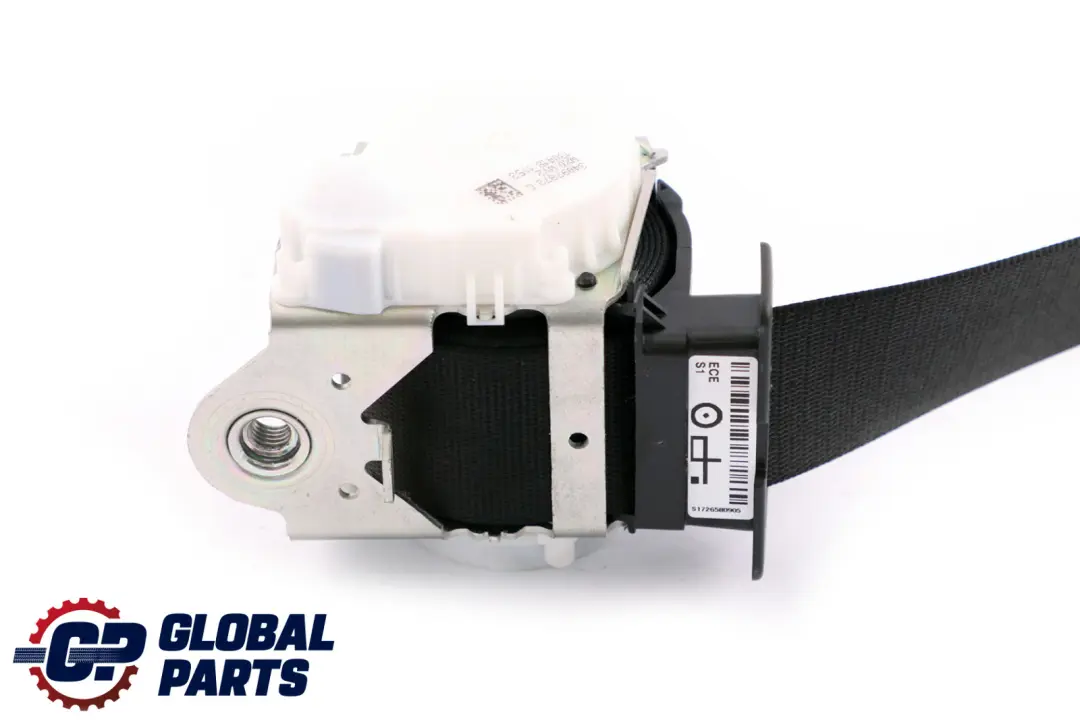 Upper Front Left N/S Seat Belt to BMW F21 F22 F32 F82 F87 with Part number 7265809 BMW F21 F22 F32 F82 F87 Upper Front Left N/S Seat Belt - SKU 7265809 - Part number 7265809