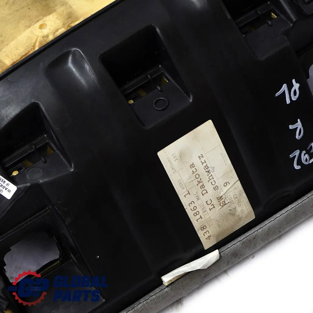 BMW E92 Coupe Asiento Trasero Derecho Funda Cuero Dakota Negro - SKU 7266126-1 - Número de pieza 7266126